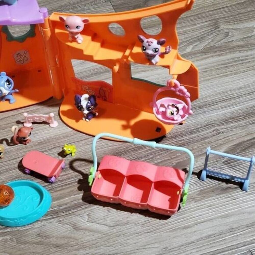 Littlest pet shop lot panda hamster monkey 2007 vintage pet clubhouse - Picture 3 of 13